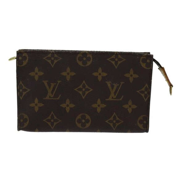LOUIS VUITTON Monogram Bucket PM Pouch Accessory Pouch LV Auth 70300 - Picture 1 of 16